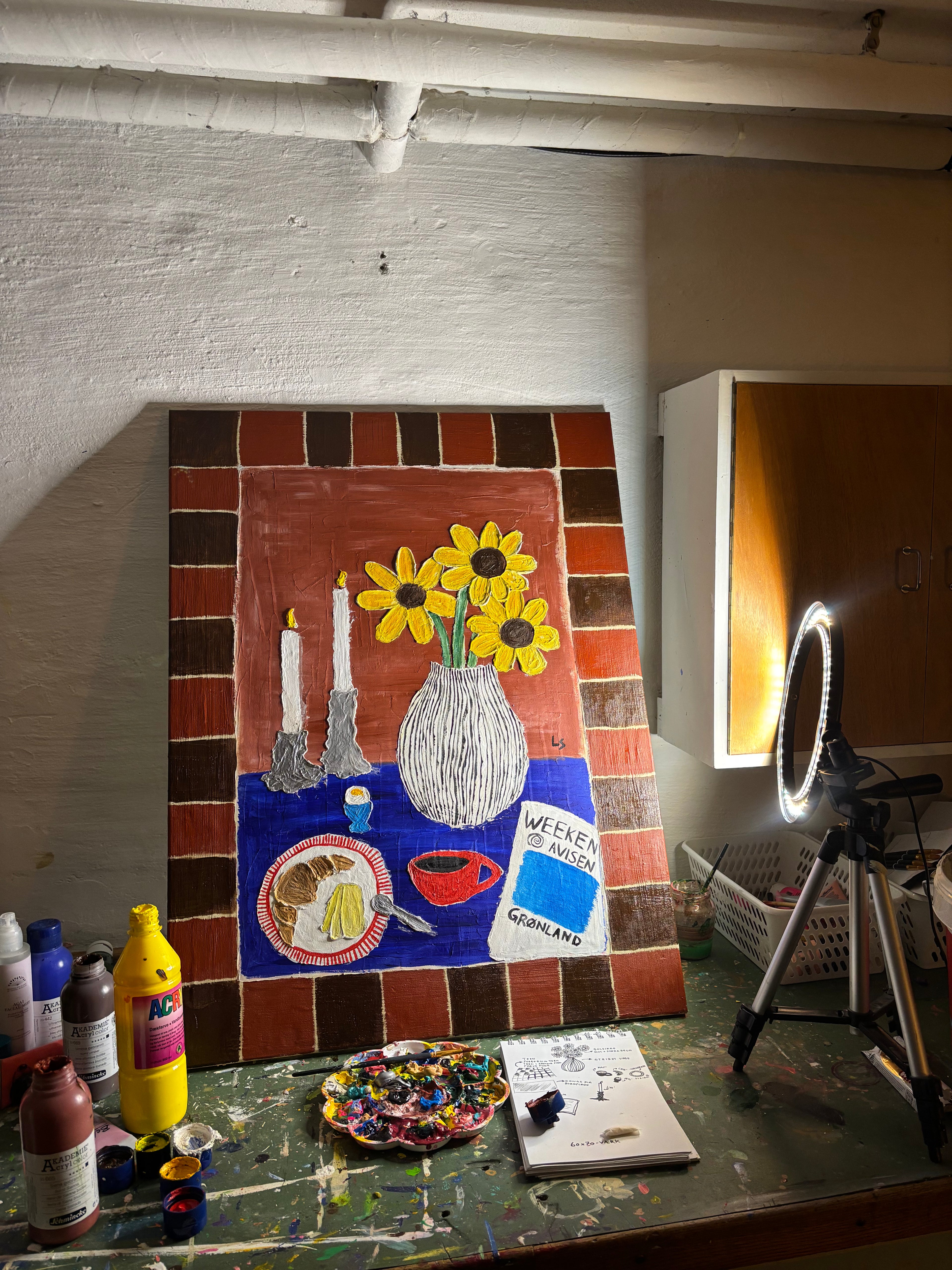Værk: Sunday morgning